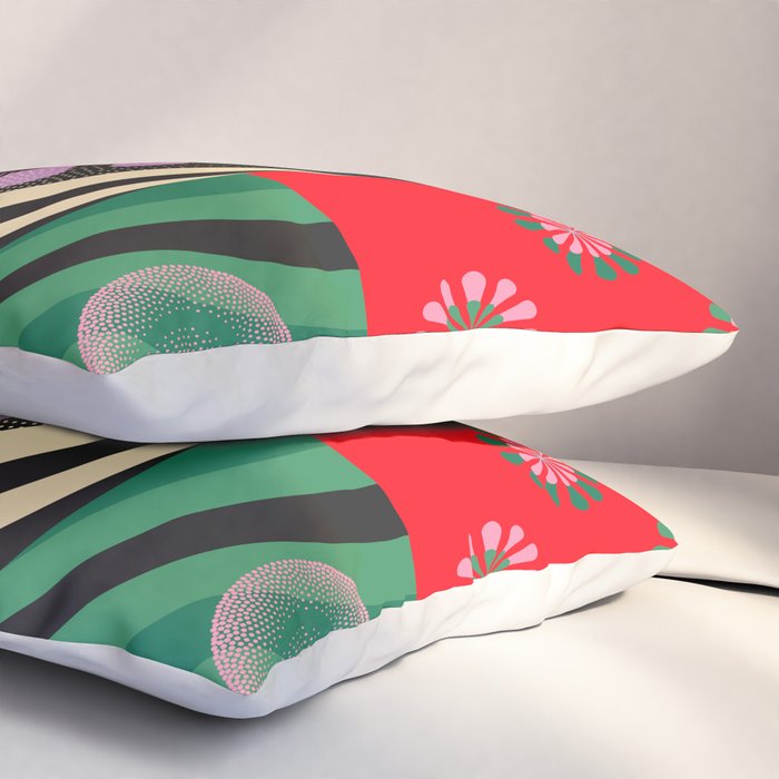 Geisha Sakura Girl Pillow Sham Gallery Image 3