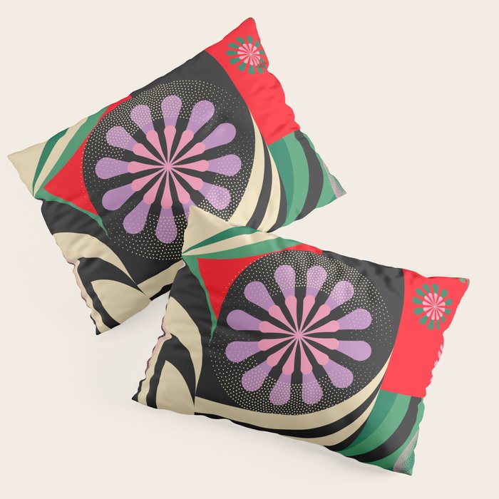 Geisha Sakura Girl Pillow Sham Gallery Image 3