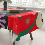 Geisha Sakura Girl Tablecloth Gallery Image 3