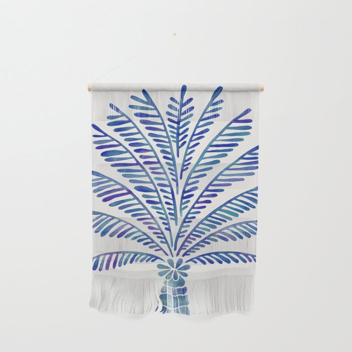 Palm Tree - Navy Palette Wall Hanging Gallery Image 1