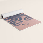 Octopus in the Deep Pastel Version Yoga Mat Gallery Image 2