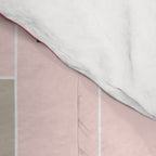 City life blocks pearl pink Comforter Gallery Image 4