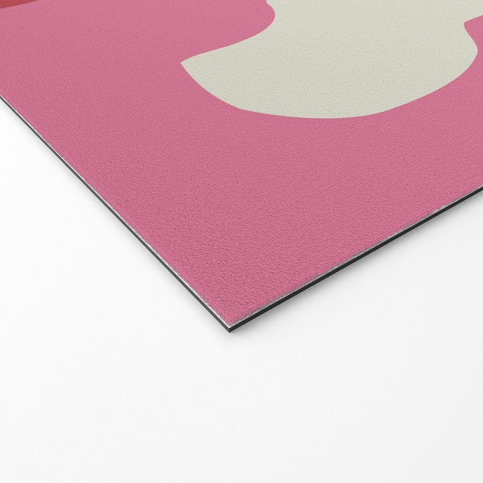 Minimal leaf and vase Welcome Mat Gallery Image 2