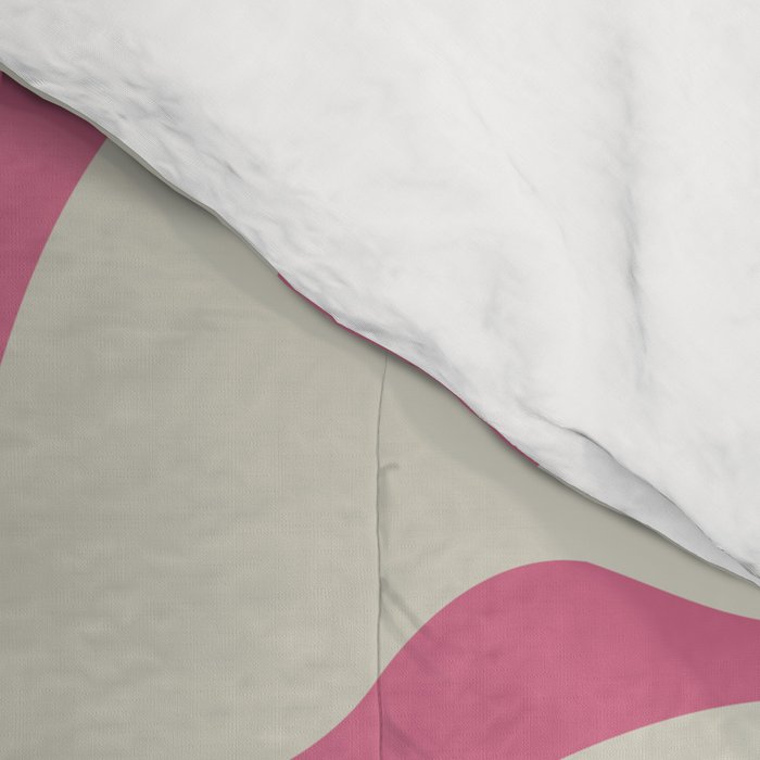Minimal leaf and vase Comforter Gallery Image 4