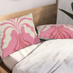 Minimal leaf and vase Pillow Sham Gallery Image 2