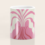 Minimal leaf and vase Coffee Mug Gallery Image 4