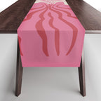 Minimal leaf and vase Table Runner Gallery Image 1
