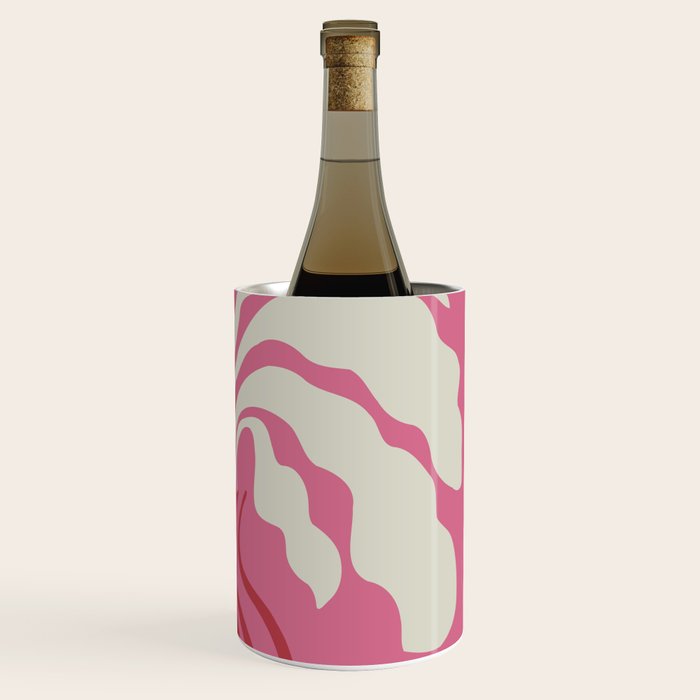 Minimal leaf and vase Wine Chiller Gallery Image 3