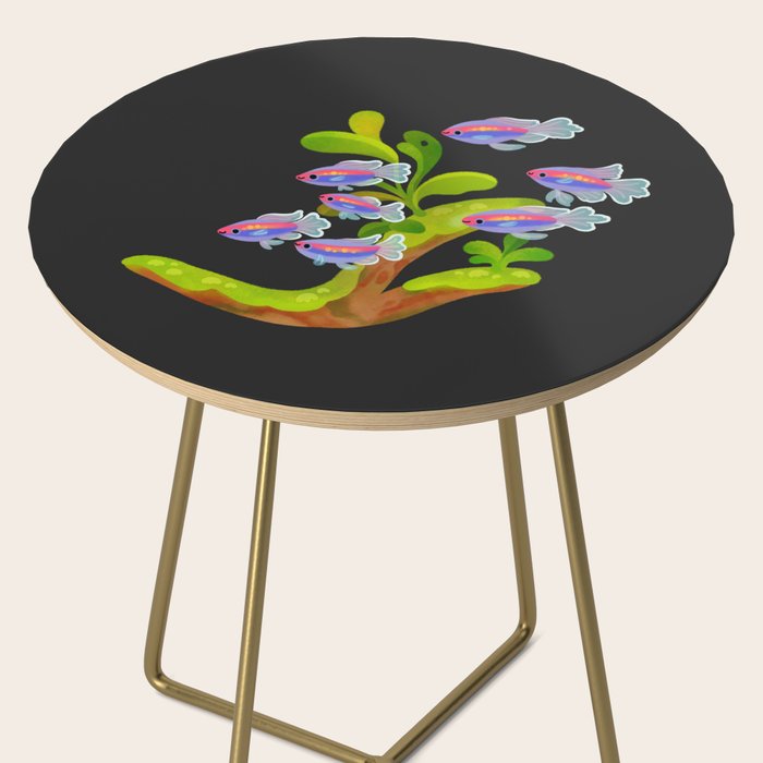 Freshwater fish and plants 1 Side Table Gallery Image 2