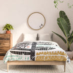 Block print bold flower Comforter Gallery Image 3