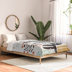 Block print bold flower Comforter Gallery Image 2