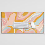 vintage marble Desk Mat Gallery Image 1