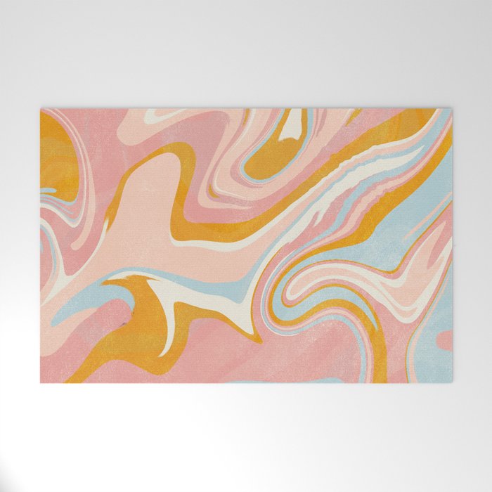 vintage marble Welcome Mat Gallery Image 1