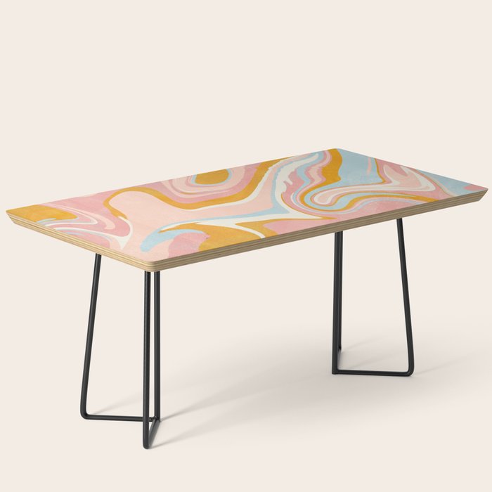vintage marble Coffee Table Gallery Image 1