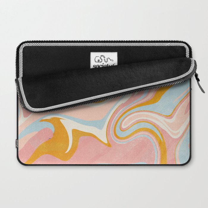 vintage marble Laptop Sleeve Gallery Image 2