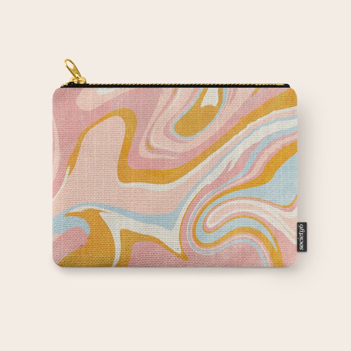 vintage marble Carry All Pouch Gallery Image 1