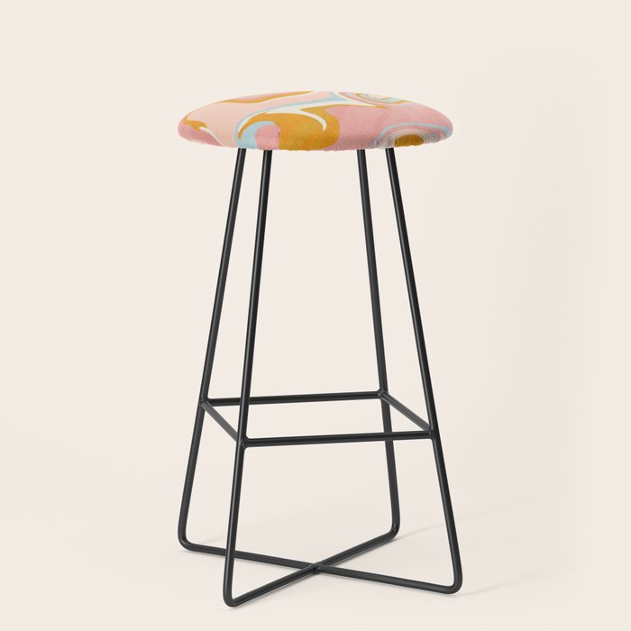 vintage marble Stool Gallery Image 1