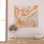 vintage marble Wall Tapestry Gallery Image 2
