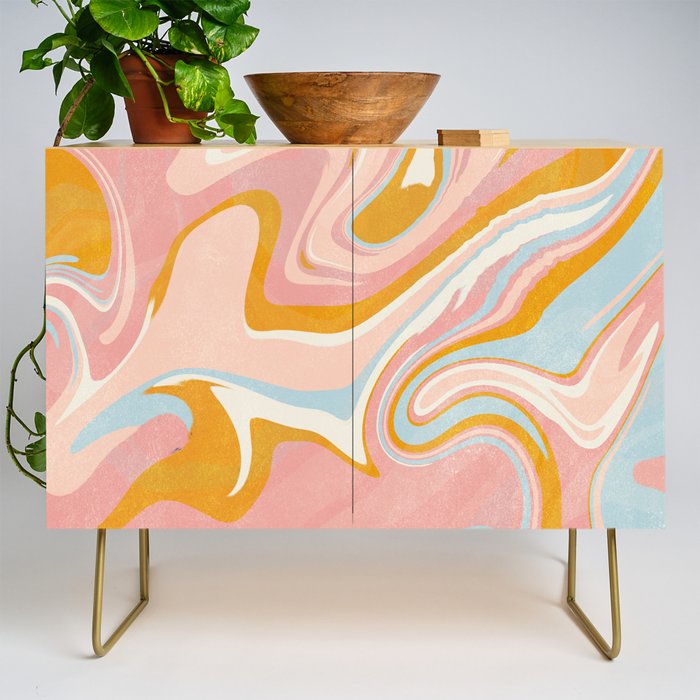 vintage marble Credenza Gallery Image 1