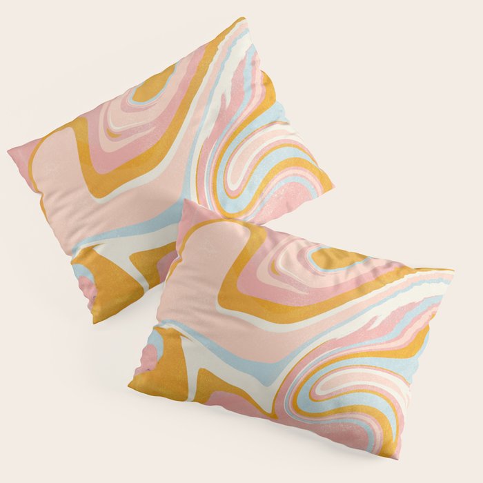 vintage marble Pillow Sham Gallery Image 3