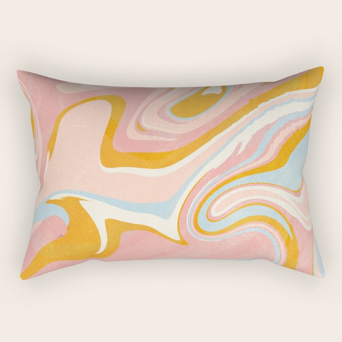 vintage marble Rectangular Pillow Gallery Image 2