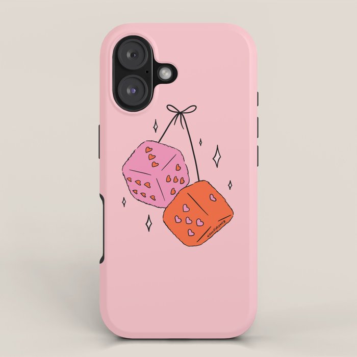 Heart Dice iPhone Case Gallery Image 1