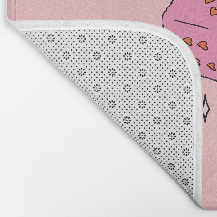 Heart Dice Bath Mat Gallery Image 2