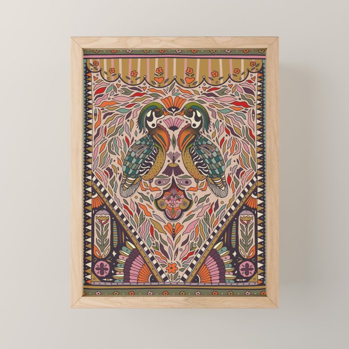 Wood Duck Mini Art Print Gallery Image 1