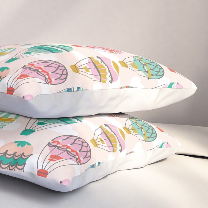 Hot Air Balloons Pillow Sham Gallery Image 3