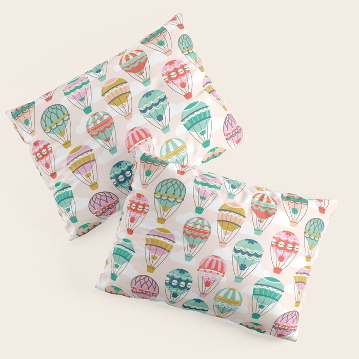 Hot Air Balloons Pillow Sham Gallery Image 3