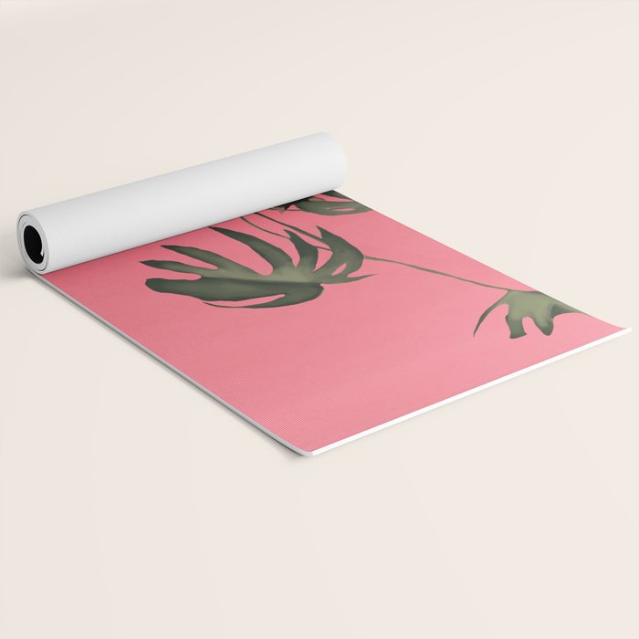 Martini and Monstera Yoga Mat Gallery Image 2