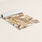 Tiki Time Brown Yoga Mat Gallery Image 2