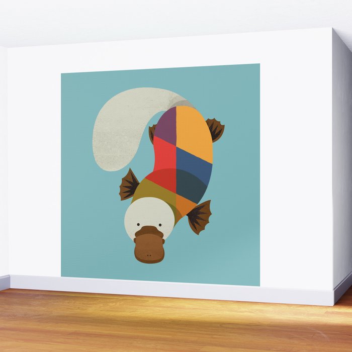 Platypus Wall Mural Gallery Image 2