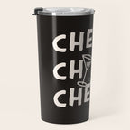 Cheers. Cocktails and Drinks in Black & White Travel Mug Gallery Image 3