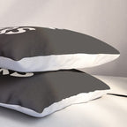 Cheers. Cocktails and Drinks in Black & White Pillow Sham Gallery Image 3