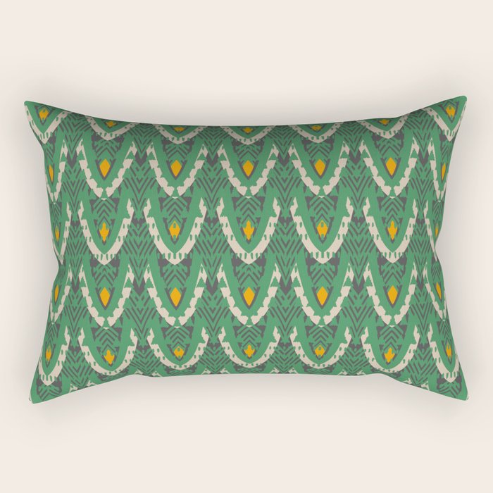 BENGAL MAYA GEO Rectangular Pillow Gallery Image 1