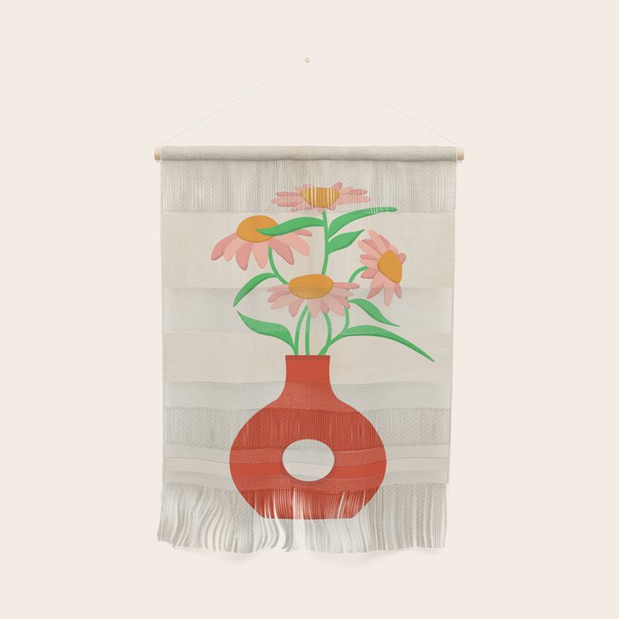 Flower Vase Wall Hanging Gallery Image 1