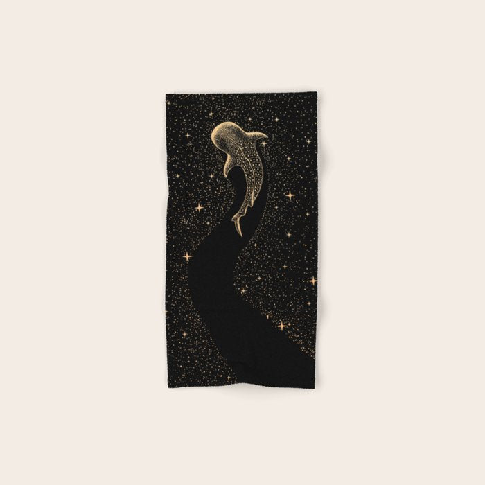 Star Eater Dark GOLD Version Bath Towel Gallery Image 1
