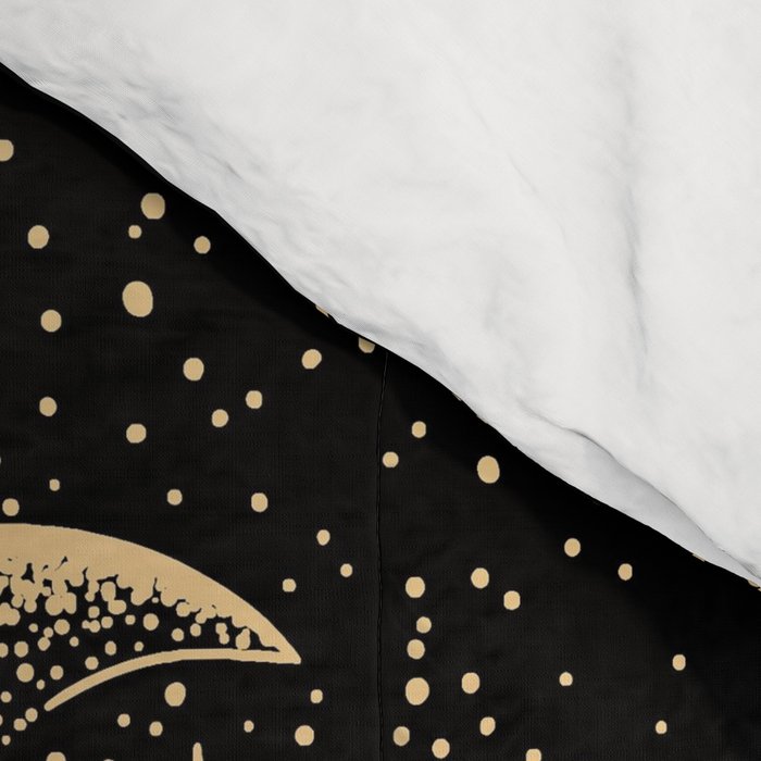 Star Eater Dark GOLD Version Comforter Gallery Image 4
