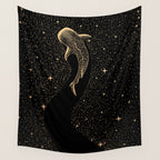 Star Eater Dark GOLD Version Wall Tapestry Gallery Image 4