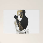 Dissonance - NOODDOODs (GOLD DOESN'T PRINT SHINY) Welcome Mat Gallery Image 1