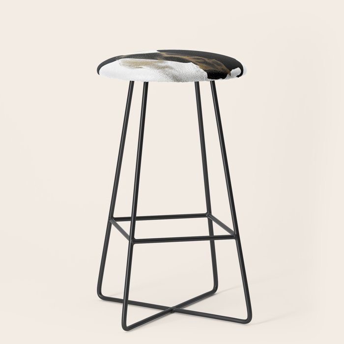 Dissonance - NOODDOODs (GOLD DOESN'T PRINT SHINY) Stool Gallery Image 1