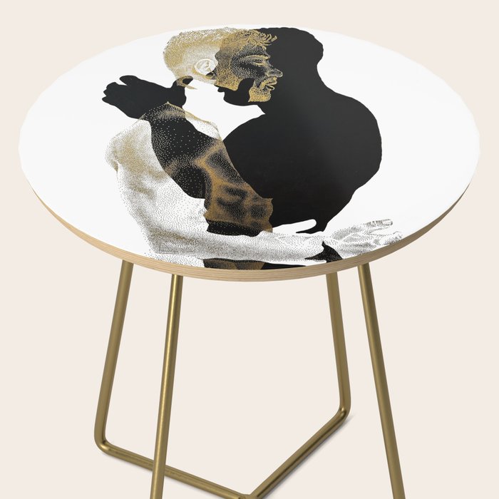 Dissonance - NOODDOODs (GOLD DOESN'T PRINT SHINY) Side Table Gallery Image 2