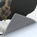 Dissonance - NOODDOODs (GOLD DOESN'T PRINT SHINY) Rug Gallery Image 4