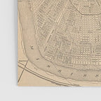 Vintage Map of New Orleans LA (1908) Poster Gallery Image 3