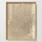 Vintage Map of New Orleans LA (1908) Serving Tray Gallery Image 1
