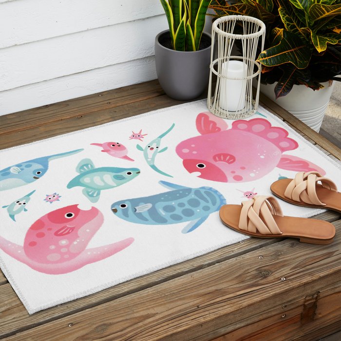 sunfish Outdoor Rug Gallery Image 2