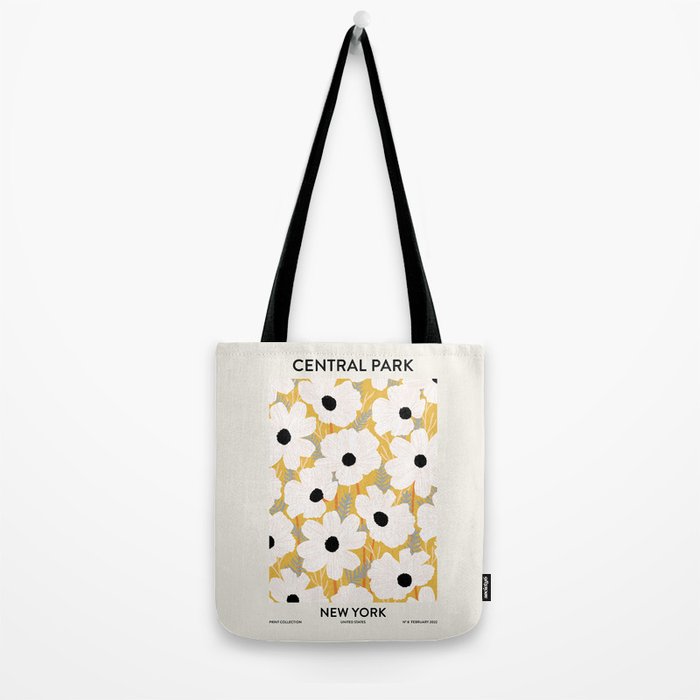 Flower market New York Central Park Tote Bag Gallery Image 2