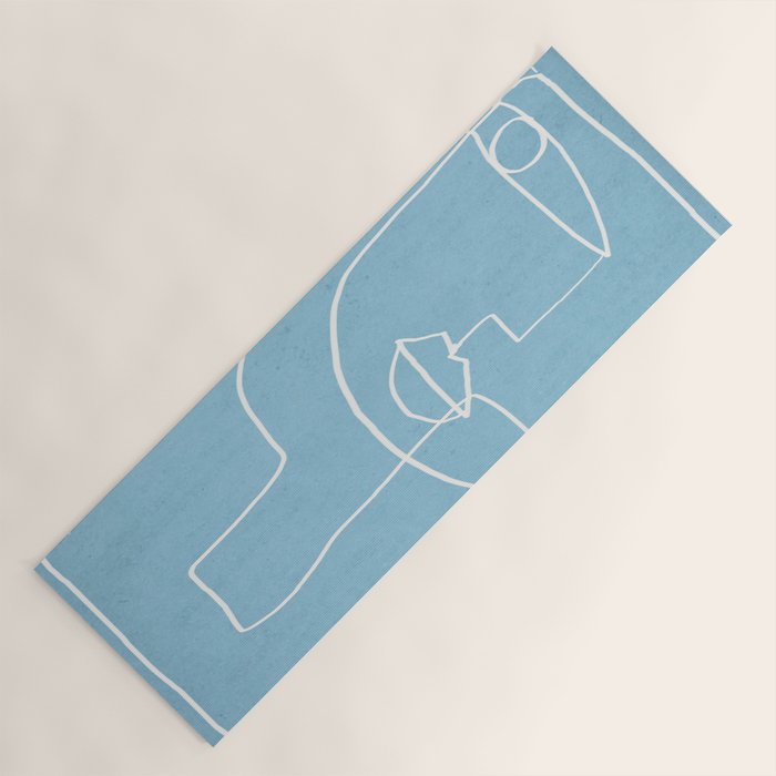 Abstract line art 38 Yoga Mat Gallery Image 1