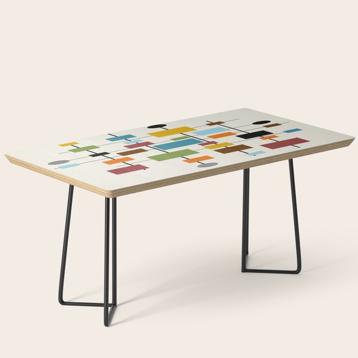 Mid-Century Modern Art 1.3 Coffee Table Gallery Image 1